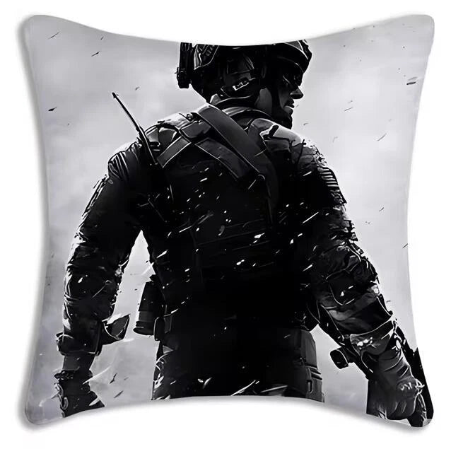 Dutys Pillow Covers Cartoon Sofa Decorative Home Printing Cute Cushion Cover