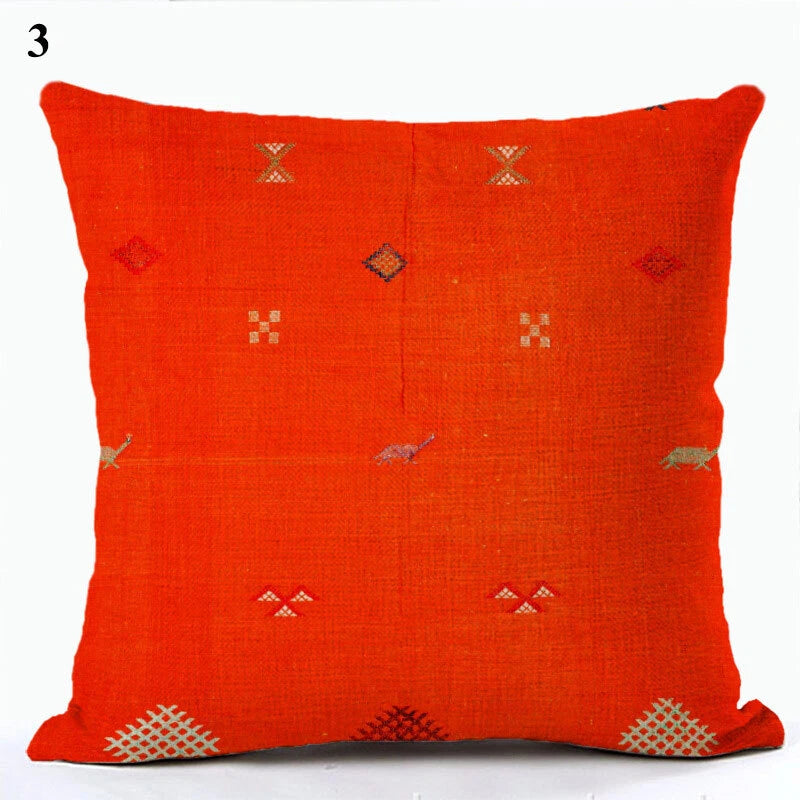 Sofa Bed Printed Pillowcase Ethnic Cushion Cover Throw Pillow Case Home Decor