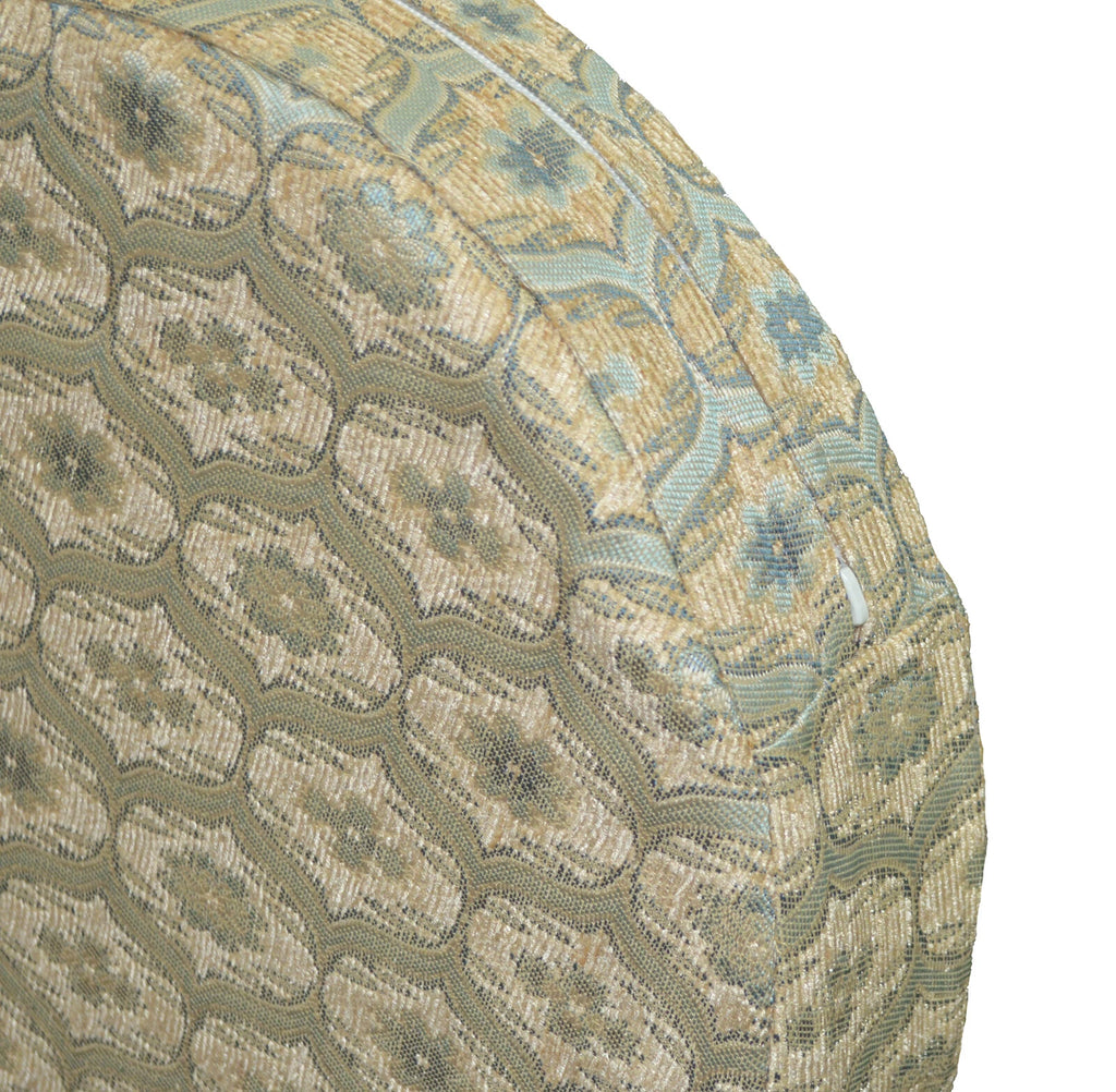 We64 -Light Blue Eye Flora Damask Bolster Case/Pillow/Sofa Seat Cushion Cover