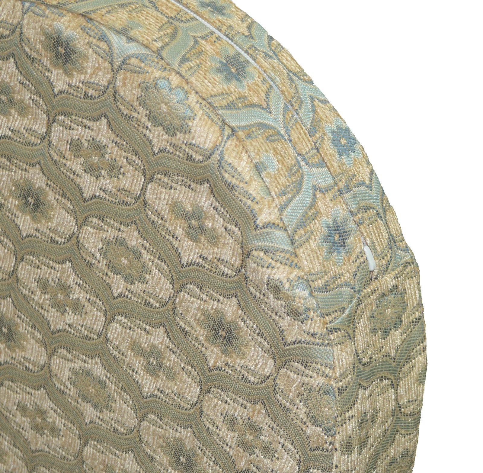 We64 -Light Blue Eye Flora Damask Bolster Case/Pillow/Sofa Seat Cushion Cover