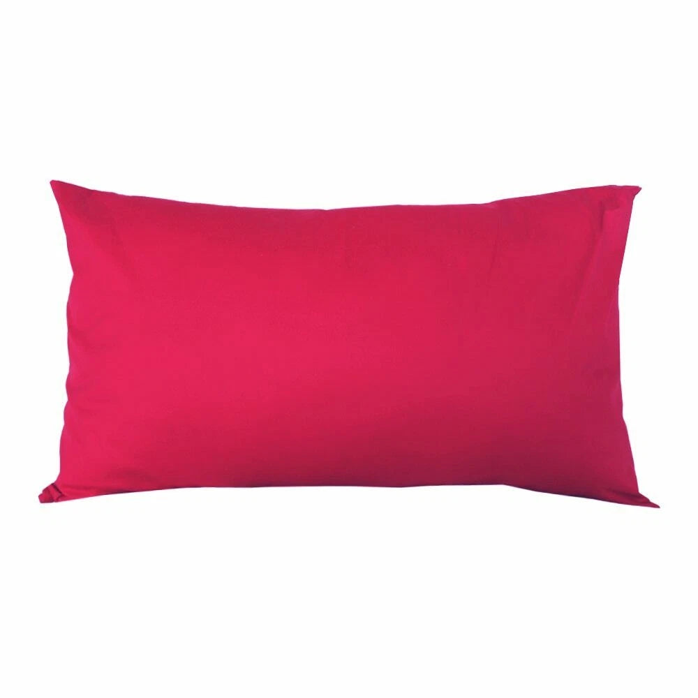 Cotton Pillowcase Twill Plain Long Pillowcase 50x70 Large Size Sofa Bed Cushion
