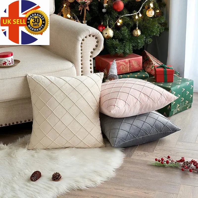 Multi-Color Velvet Cushion Cover for Sofa Living Room Soft Pillowcase Nordic Sty