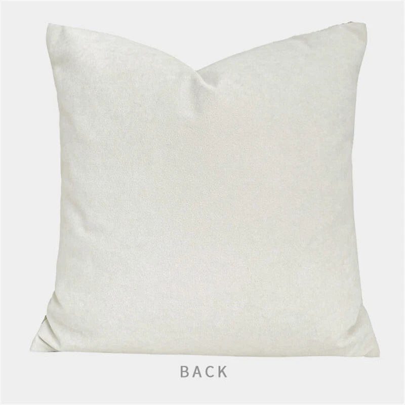 18x18in Modern Wool Blend Fabric Throw Pillow Covers Sofa Bed Cushion Cover Case
