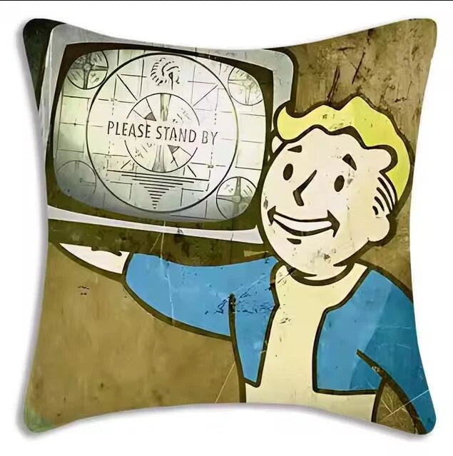 falloutS Pillow Covers Cartoon Sofa Decorative Home Printing Cute Cushion Cover