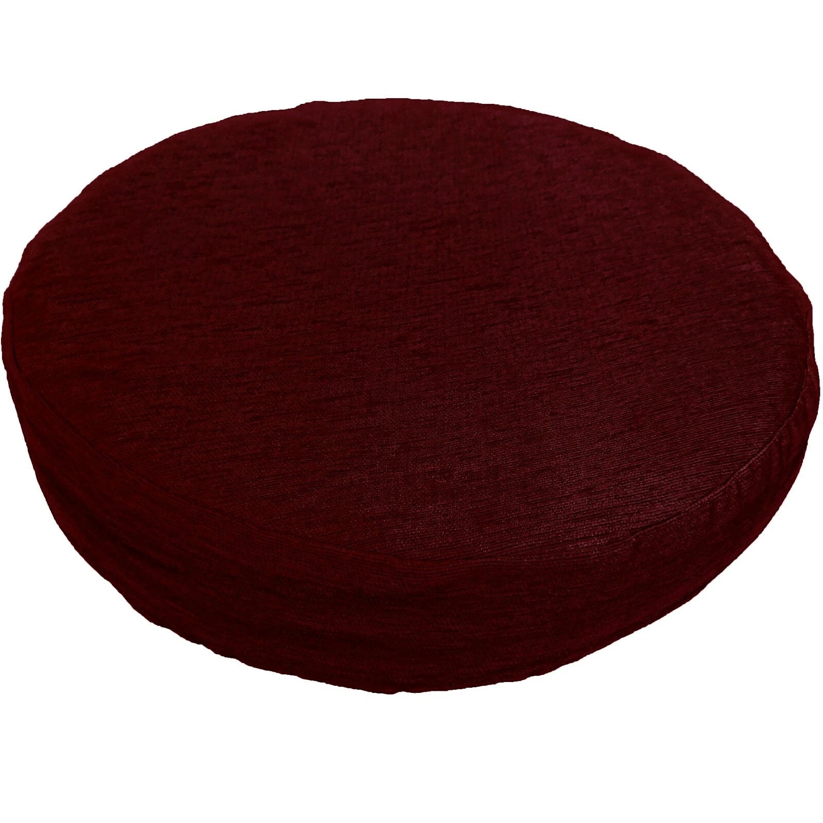 Wn08 Dark Red Chenille  Sofa Seat Patio Bench Box Cushion Bolster Cover/Runner
