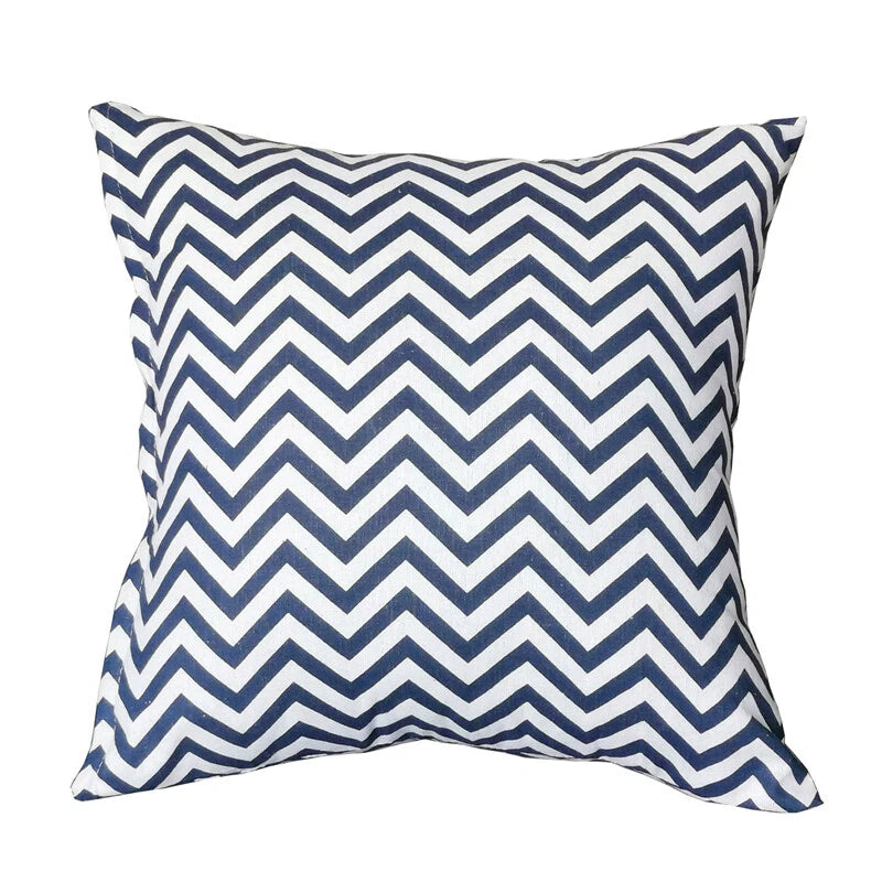 Geometric Cushion Cover Linen Throw Pillow Case Bed Sofa Car Decor 40/45/50cm