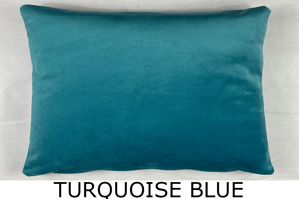 Plush Velvet Rectangle Cushion Cover Handmade Pillow Case Sofa Bed Home Decor