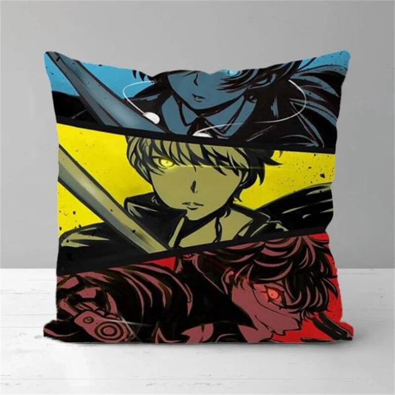 Anime Persona 5 Pillowcase Cushion Cover Sofa Decorative Cartoon Pillow Case