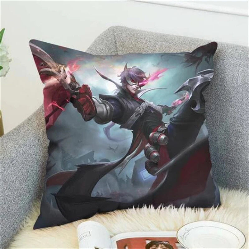 Anime Cartoon Persona 5 Print Cushion Cover Sofa Home Decor Pillowcase