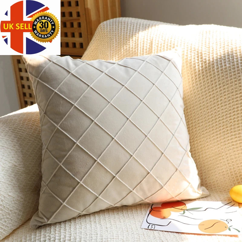 Multi-Color Velvet Cushion Cover for Sofa Living Room Soft Pillowcase Nordic Sty