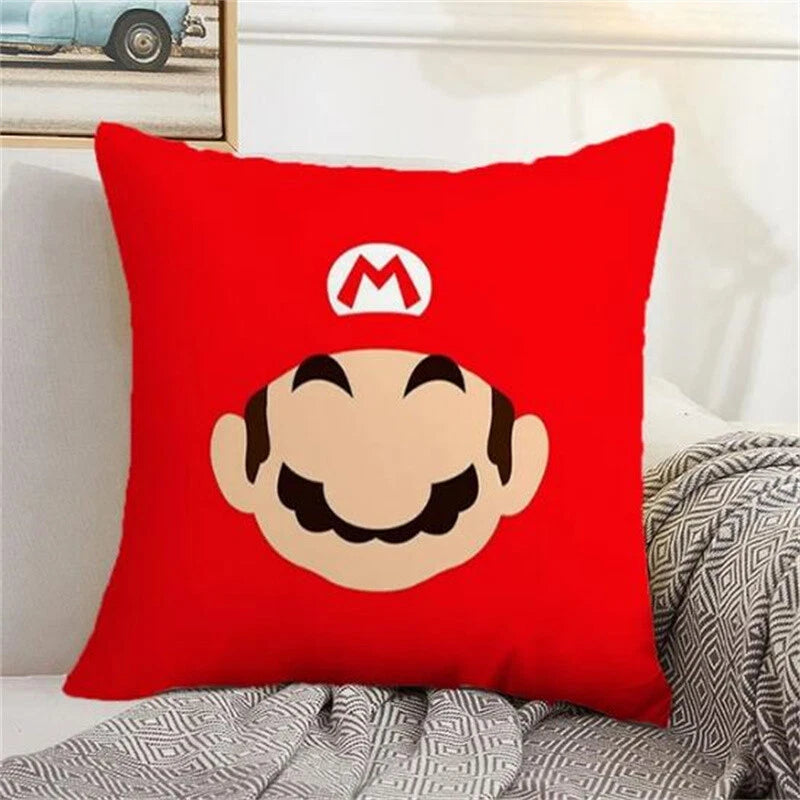 Pillowcase Cushion Cover M-marios Pillow Covers Decorative Sofa Home Decoration