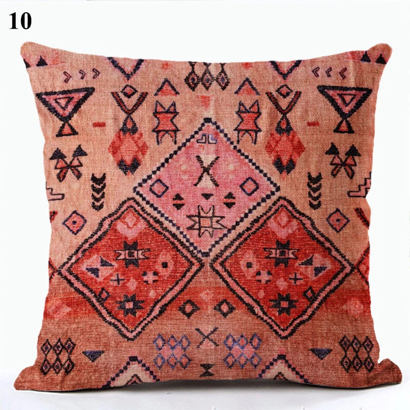 Sofa Bed Printed Pillowcase Ethnic Cushion Cover Throw Pillow Case Home Decor