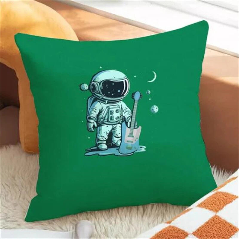Astronaut Decorative Pillowcase Cushion Cover Car Sofa Cushions Pillow Covers