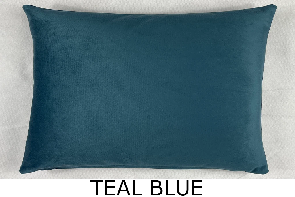 Plush Velvet Rectangle Cushion Cover Handmade Pillow Case Sofa Bed Home Decor