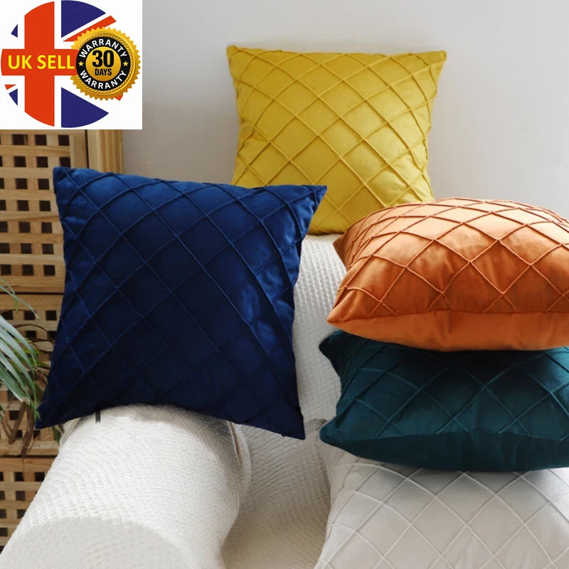 Multi-Color Velvet Cushion Cover for Sofa Living Room Soft Pillowcase Nordic Sty