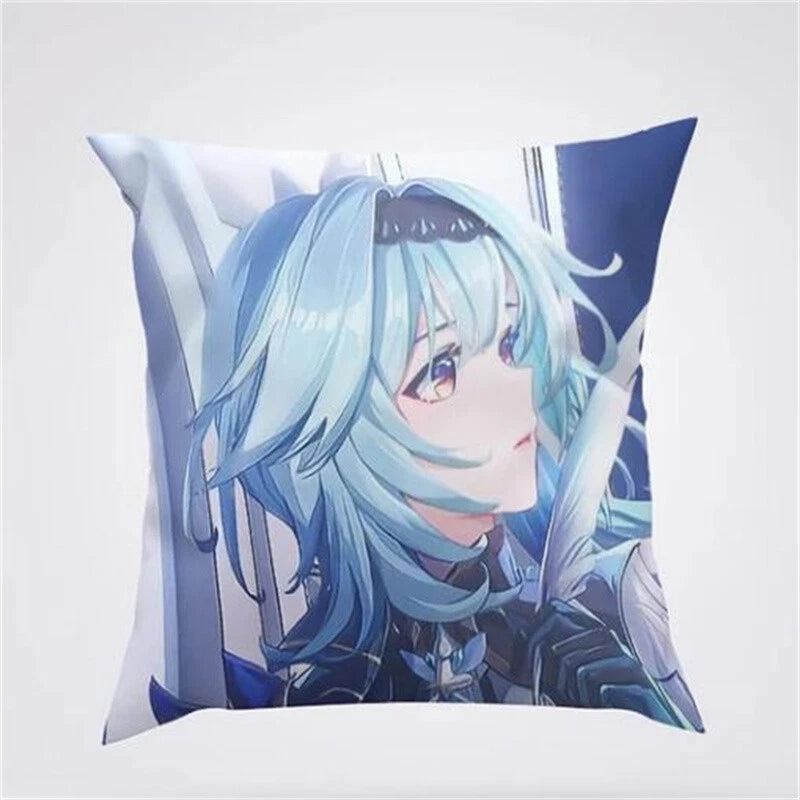 Anime Cartoon Honkai Star Rail Print Cushion Cover Sofa Home Decor Pillowcase