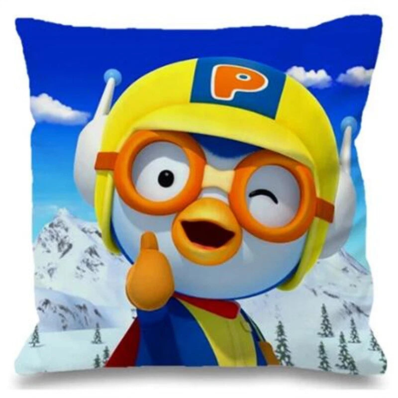 P-pororo Modern Home Products Decorative for Sofa Cushion Cover Pillowcase