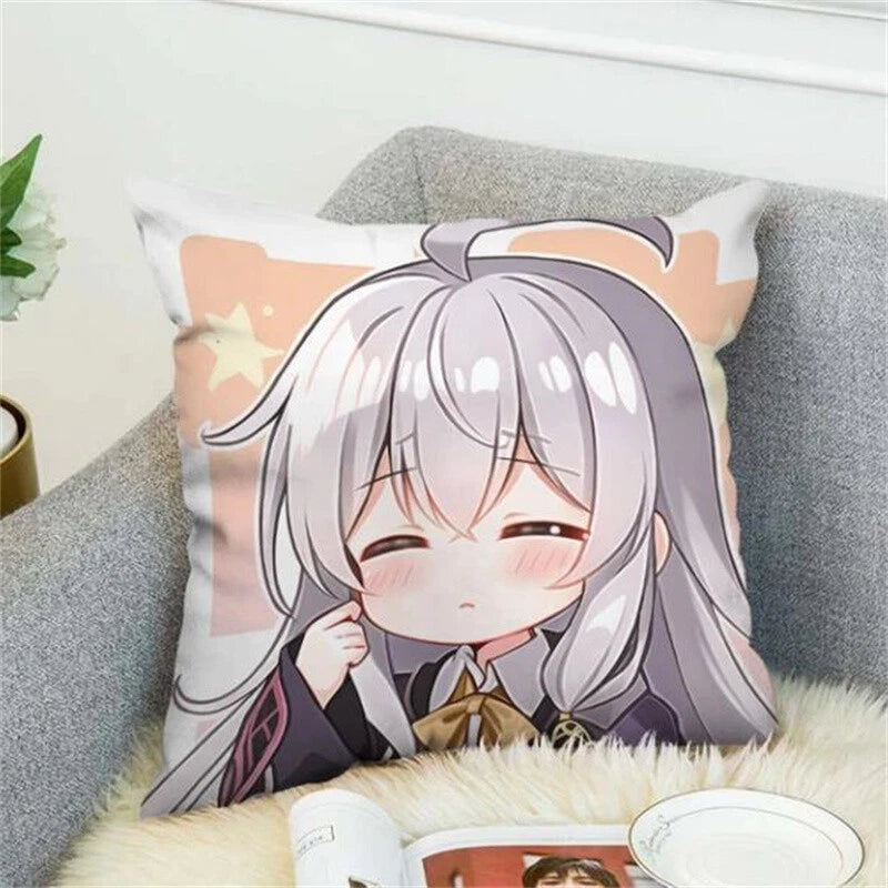 Wandering Witch Pillow Cases Decorative Cushions Cover for Sofa Decor