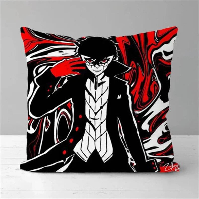 Persona 5 Cushion Cover Pillowcase Cushion Case for Living Room Sofa Decorative
