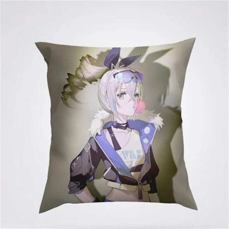 Anime Cartoon Honkai Star Rail Print Cushion Cover Sofa Home Decor Pillowcase