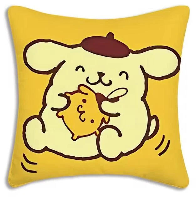 Pompompurin Pillow Covers Cartoon Sofa Decor Home Printing Cute Cushion Cover