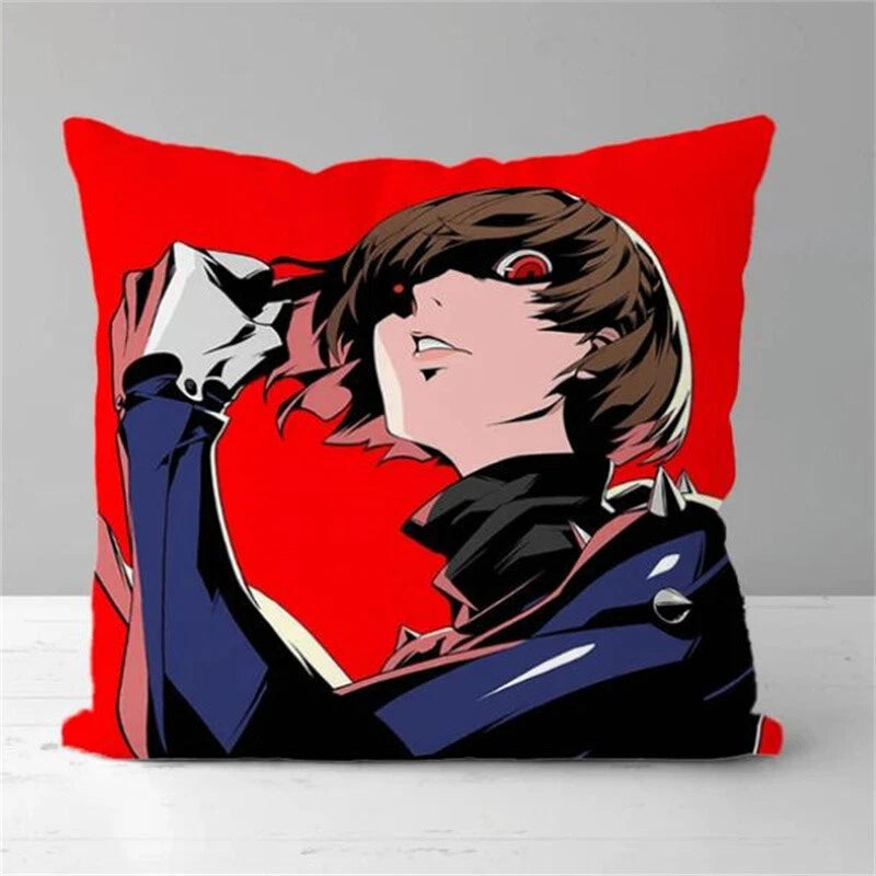Persona 5 Cushion Cover Pillowcase Cushion Case for Living Room Sofa Decorative