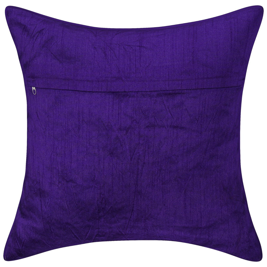 Brocade Cushion Cover 16x16 – Luxury Throw Pillow Case for Sofa Bed Decor