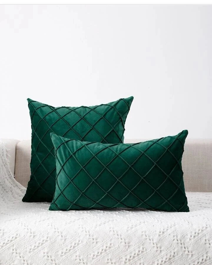 VeCushion Cover Decorative Pillowcase  for Home,Washable with Zip.