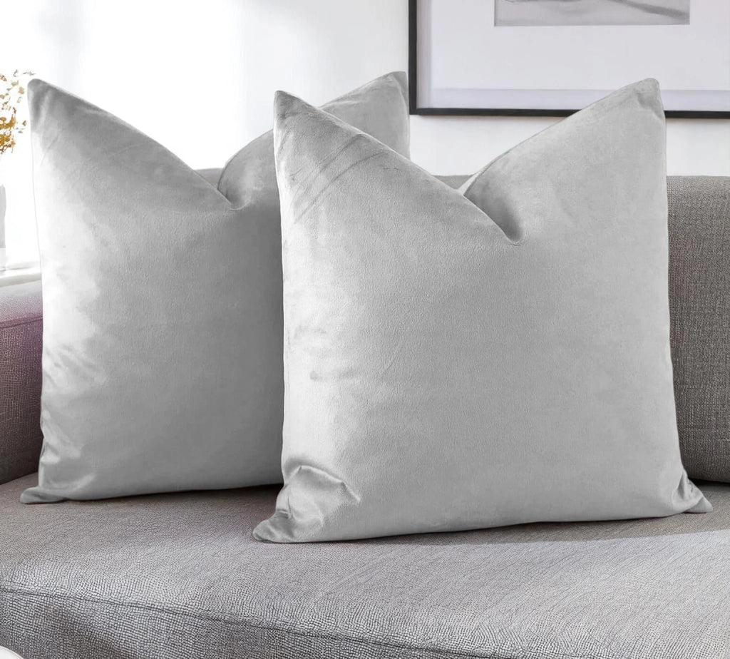 New Velvet Cushion Cover – Decorative Pillowcase for Home or Hotel Pack of 2.