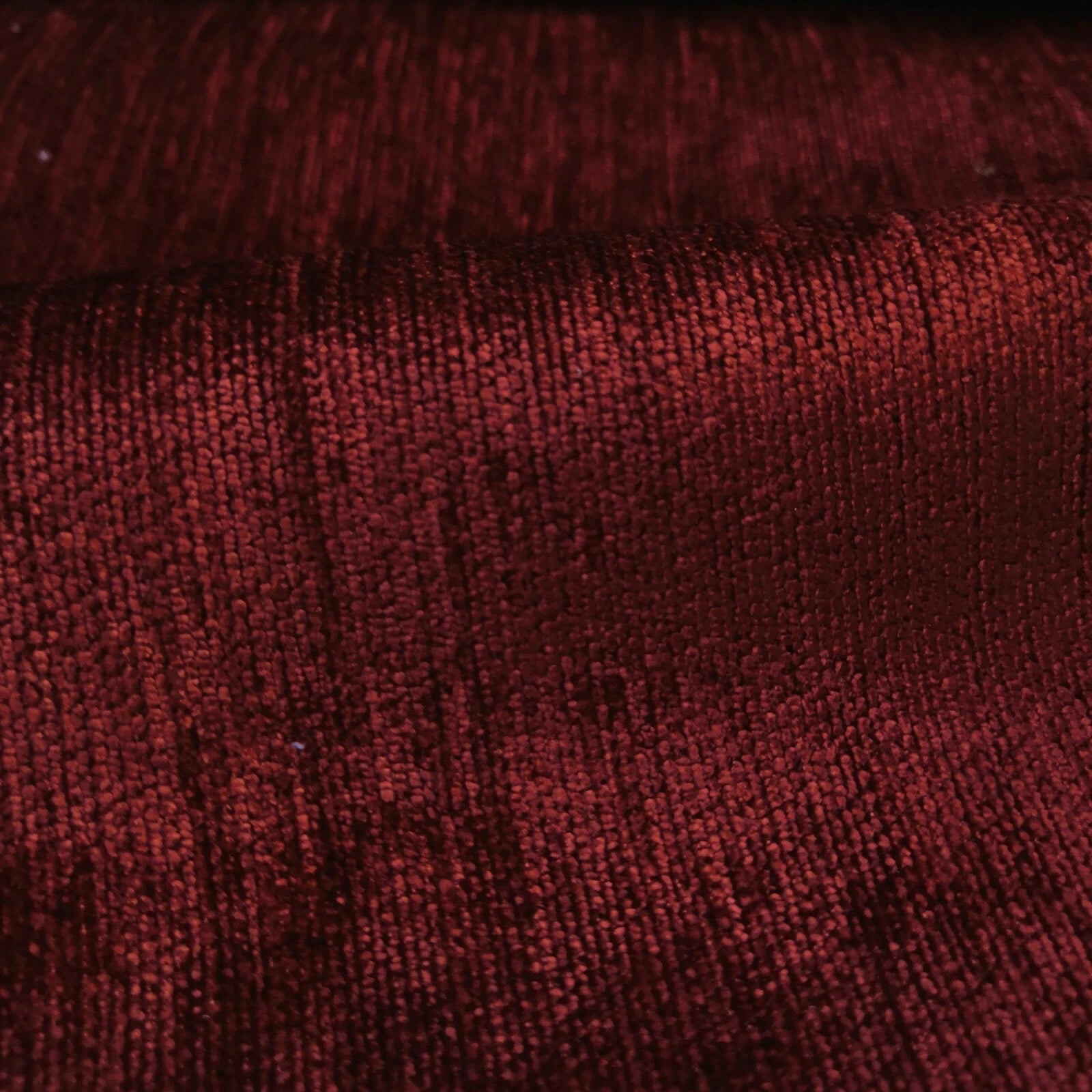 Wn08 Dark Red Chenille  Sofa Seat Patio Bench Box Cushion Bolster Cover/Runner