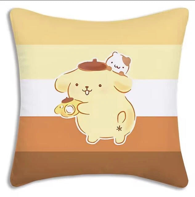 Pompompurin Pillow Covers Cartoon Sofa Decor Home Printing Cute Cushion Cover