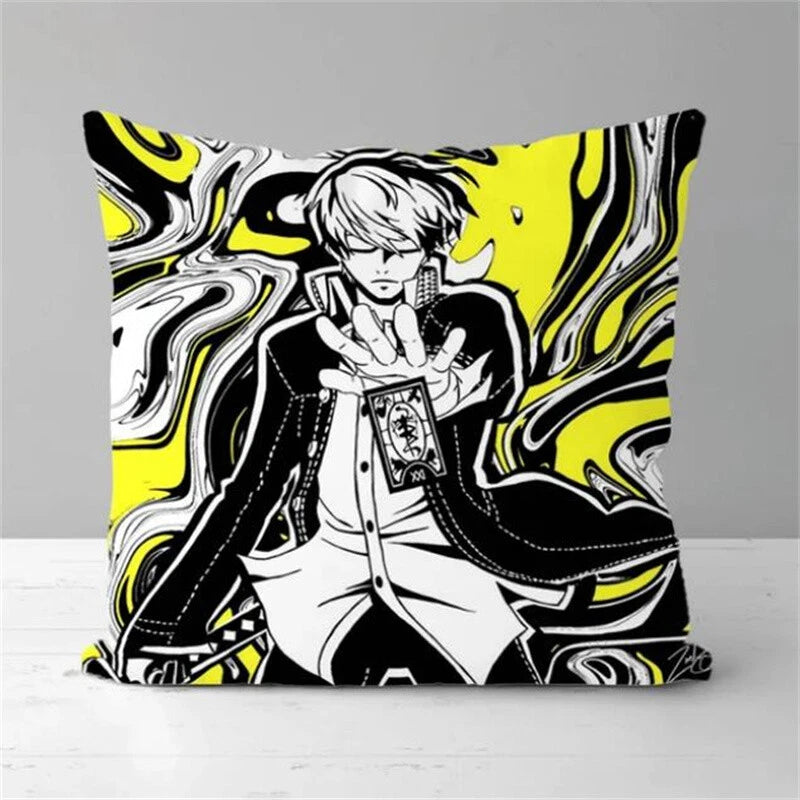 Persona 5 Cushion Cover Pillowcase Cushion Case for Living Room Sofa Decorative