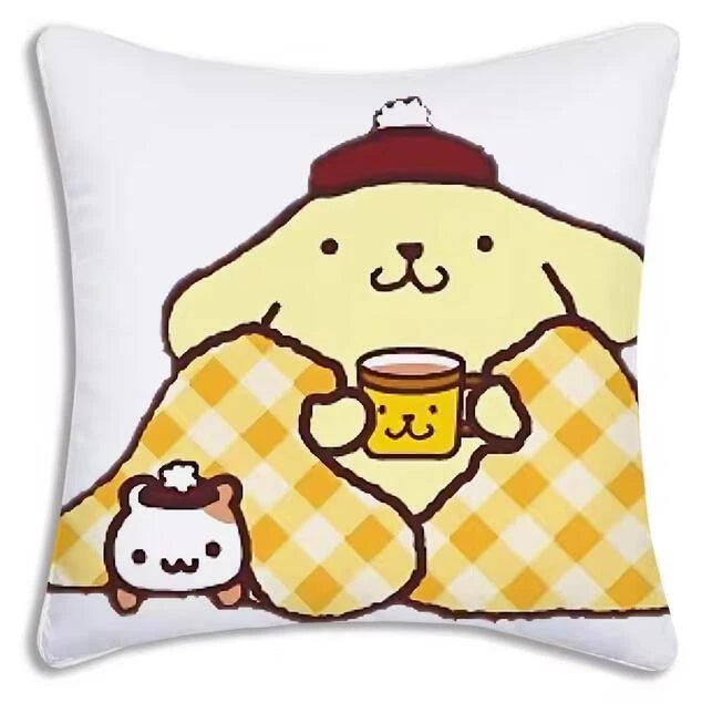 Pompompurin Pillow Covers Cartoon Sofa Decor Home Printing Cute Cushion Cover