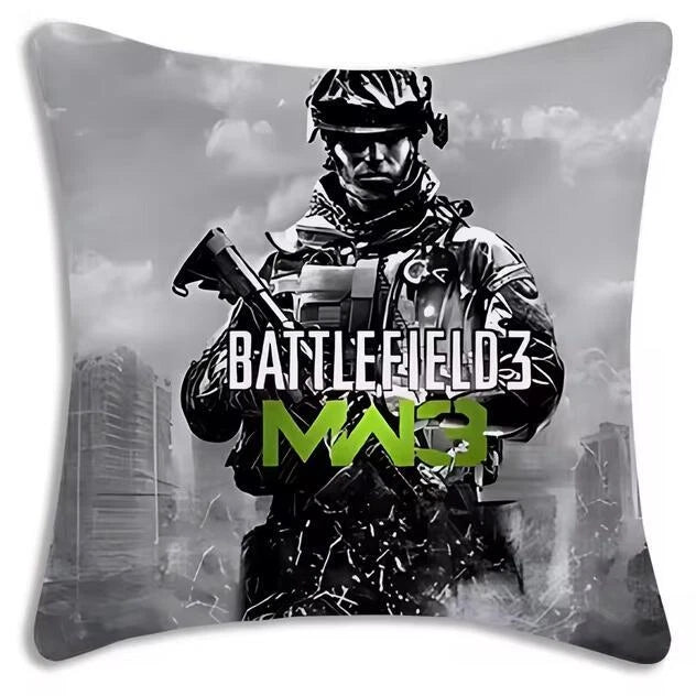 Dutys Pillow Covers Cartoon Sofa Decorative Home Printing Cute Cushion Cover