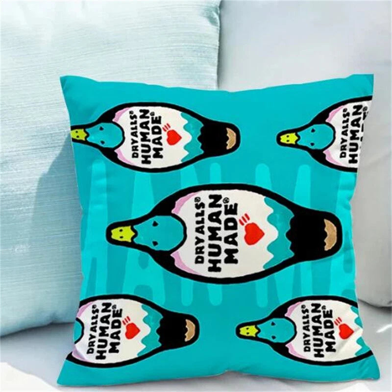 Bed Pillowcases Cushion Human Mades Car Sofa Pillow Cover Print Home Decor