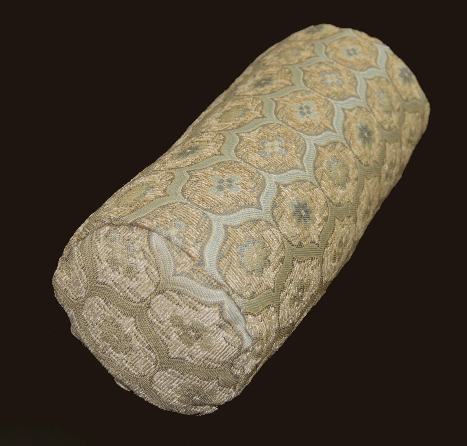 We64 -Light Blue Eye Flora Damask Bolster Case/Pillow/Sofa Seat Cushion Cover