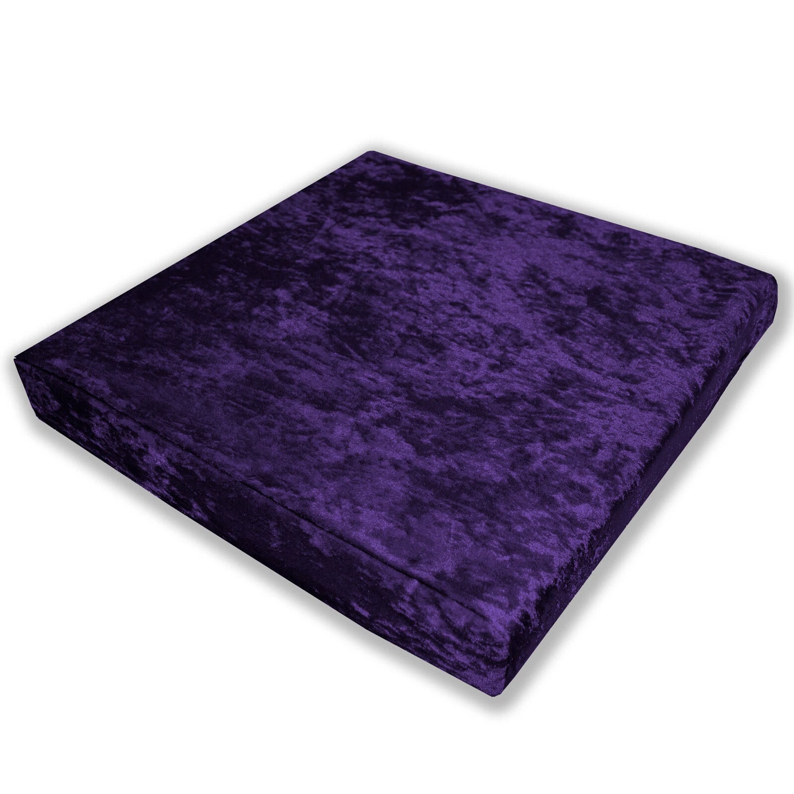 Mv29 Voilet Crush Velvet Sofa Seat Patio Bench Box Cushion Bolster Cover/Runner