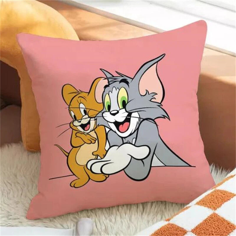 Tom Fall Pillow Cover Pillowcases for Home Decor Cushion Covers Sofa Anime