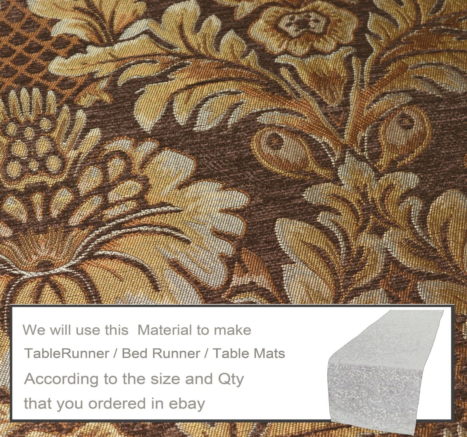 We57 - Brown Big Peony Flower Leaf Bolster Case/Pillow/Sofa Seat Cushion Cover