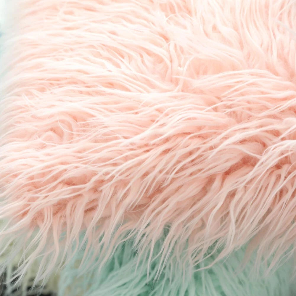Furry Shaggy Pillow Cover Sofa Cushion Covers Pillowcases Bed Throw Home Decor