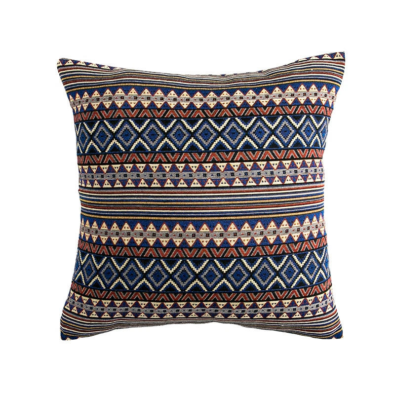 24 x 24in Cotton Linen Blend Home Throw Pillow Cover Case Sofa Bed Cushion Cover