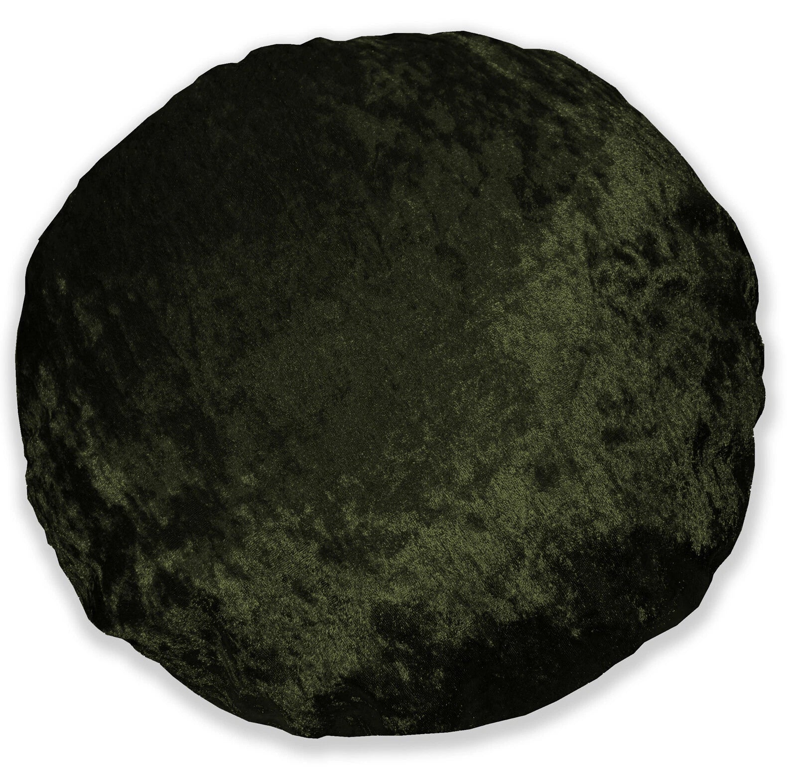 Mv34 Olive Crushed Velvet Sofa Seat Patio Bench Box Cushion Bolster Cover/Runner
