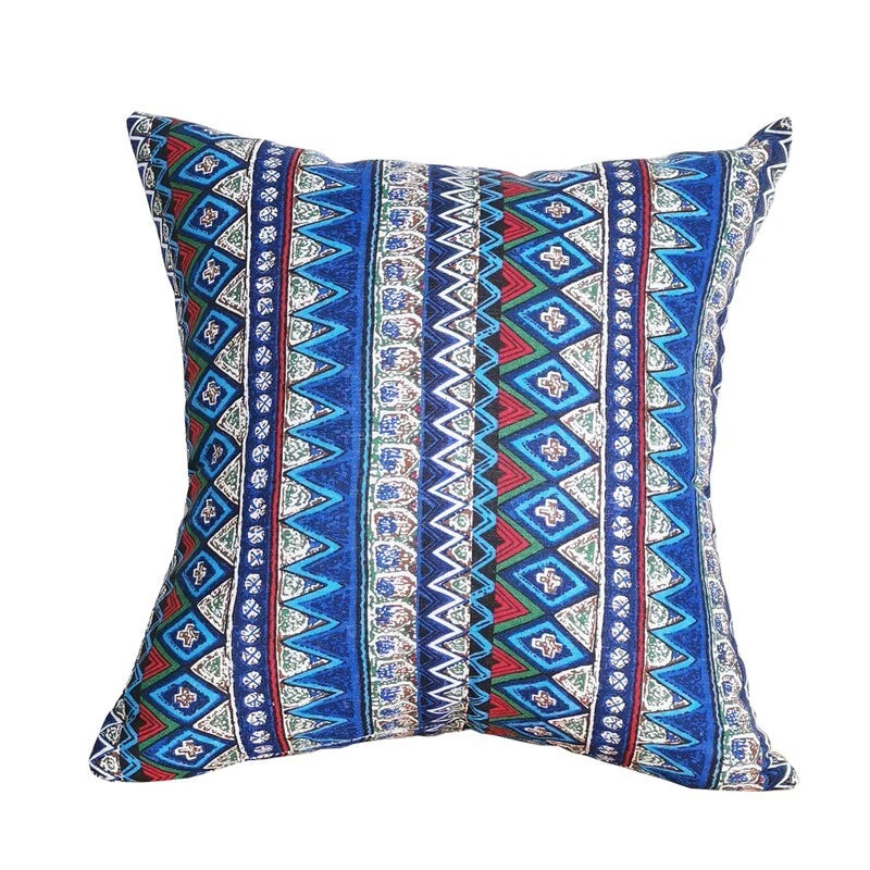 Geometric Cushion Cover Linen Throw Pillow Case Bed Sofa Car Decor 40/45/50cm