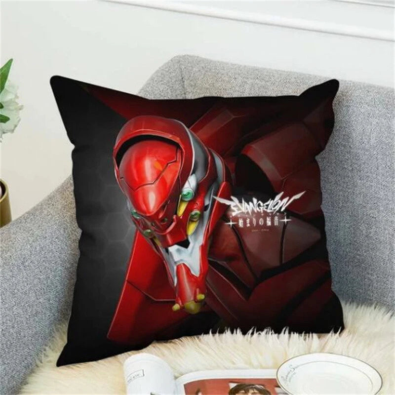 Decorative E-Evangelion Pillow Cover Sofa Cushions Pilow Cases Cushion Covers