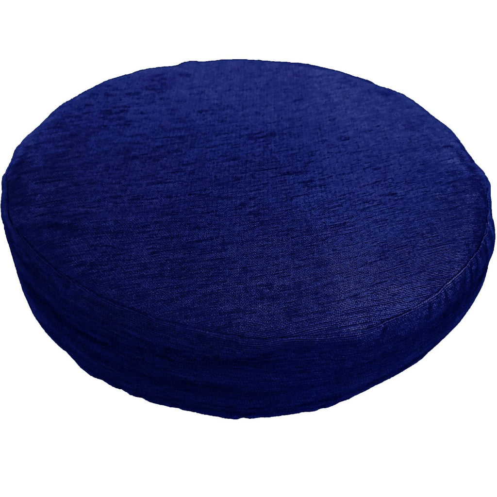 Wn19 Dark Blue Chenille Sofa Seat Patio Bench Box Cushion Bolster Cover/Runner