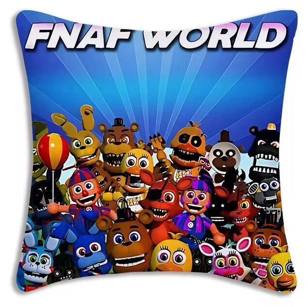 Horror Pillowcase Fnaf Square Cushion Pillow Cover Soft Sofa Car Bed Room Decor