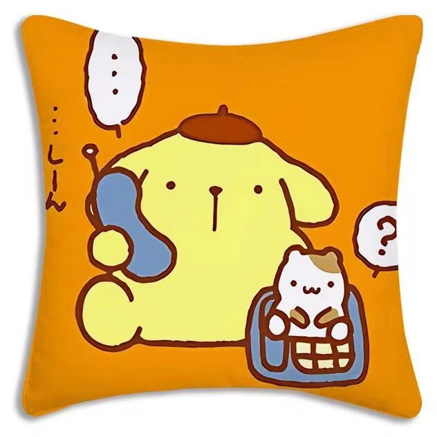 Pompompurin Pillow Covers Cartoon Sofa Decor Home Printing Cute Cushion Cover