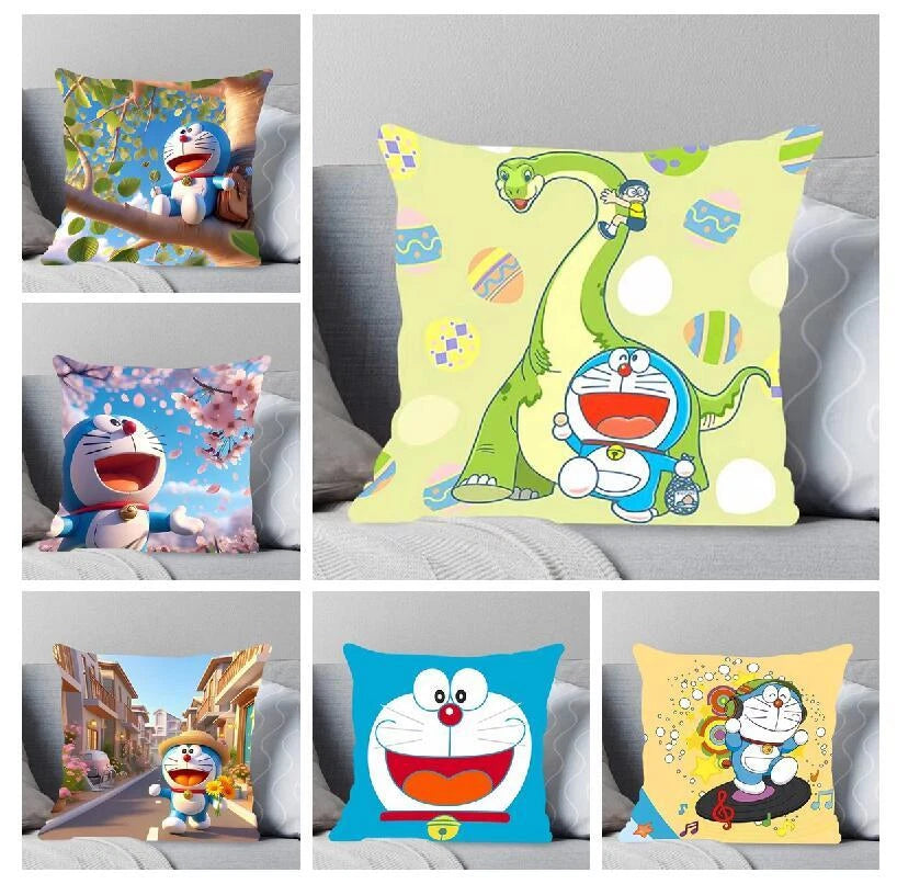 Cushion Cover Pillow Case Sofa Pillows Cover Doraemons pillowcase Home Decor