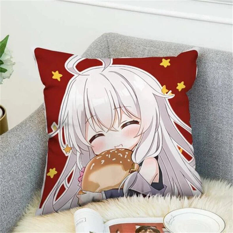 Wandering Witch Pillow Cases Decorative Cushions Cover for Sofa Decor Pillowcase