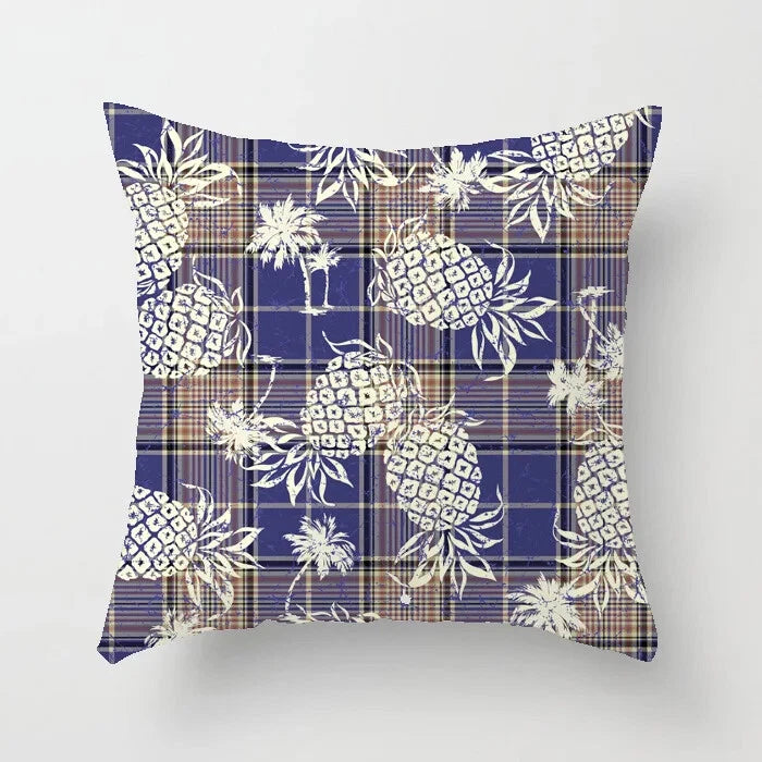 Cactus Succulent Plants Pillowcase Decor Sofa Cushion Case Bed Pillow Cover